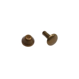 Хольнитен ЛАТУНЬ 8х9 мм КОНУС двусторонний