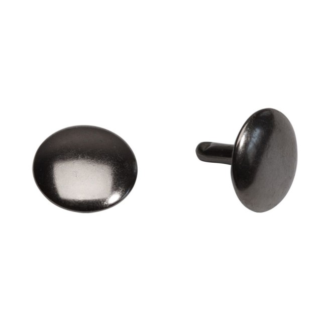 Хольнитен ЧЕРНЫЙ НИКЕЛЬ 15х12 мм НОЖКА двусторонний