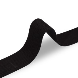 Стрічка ремінна 50 мм х/б чорний тип304 Італія