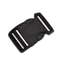 Пряжка-фастекс ПЛАСТИК чорний 39 мм 