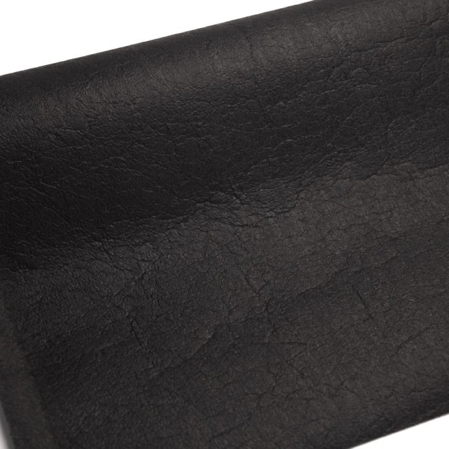 Полотно VEGAN з листя ANANAS Earth чорний 1,1-1,3 162см