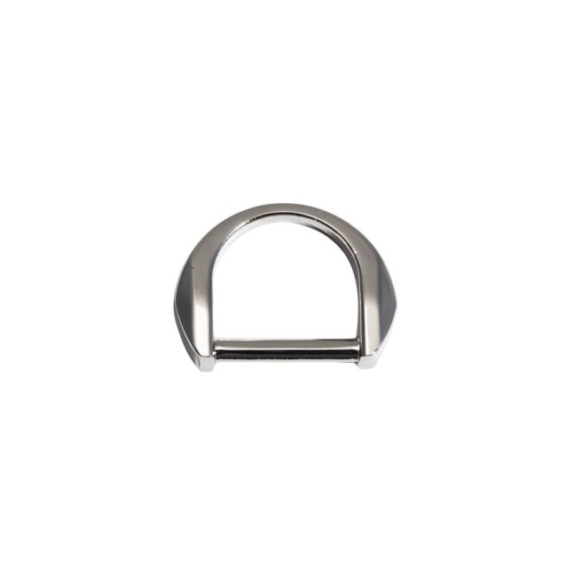 Півкільце НІКЕЛЬ 20 мм плоске фігурне