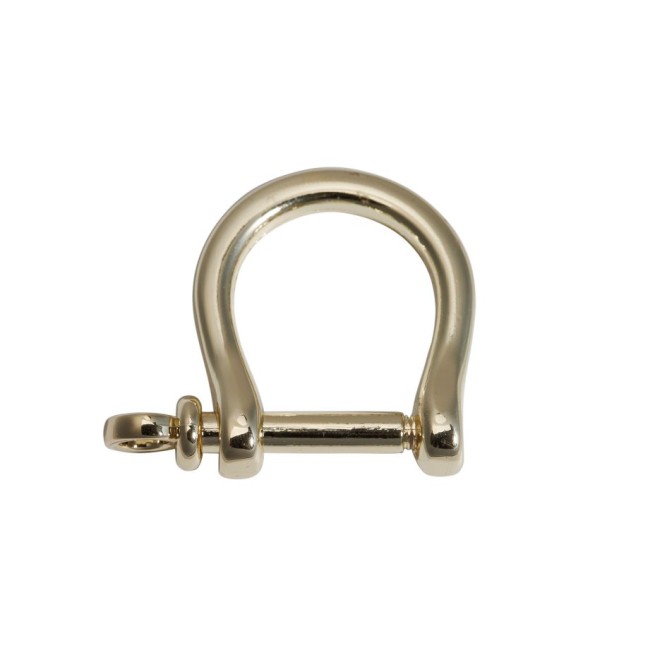 Держатель СВЕТЛОЕ ЗОЛОТО подкова 20х30мм