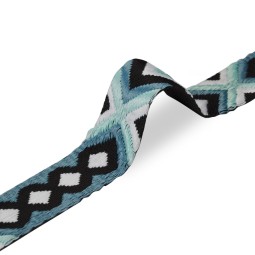 Лента ременная 50 мм нейлон SCANDINAVIA голубой бирюза Италия