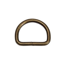 Полукольцо ЛАТУНЬ 32x25x5 мм