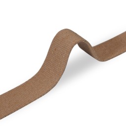 Лента ременная 40 мм х/б БЕЖ Италия