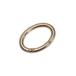 Карабин ЗОЛОТО 32х20х5 мм овал