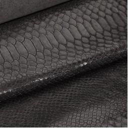 Шкіра ВРХ Пітон Asya сірий ГРАФІТ 1,4 Туреччина