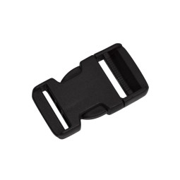 Пряжка-фастекс ПЛАСТИК чорний 30 мм