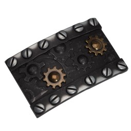 Пряжка ЧОРНИЙ ГРАФІТ-АНТІК 40 мм тип 9379 Франція