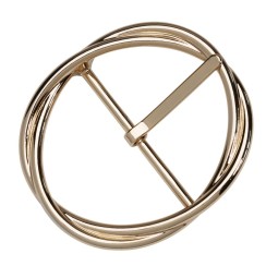 Пряжка Світле золото 60 мм тип 2372 Франція