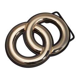 Пряжка ЗОЛОТО чорна 40 мм тип 26313 Франція