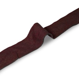 Кіперна стрічка 42 мм бордо Італія