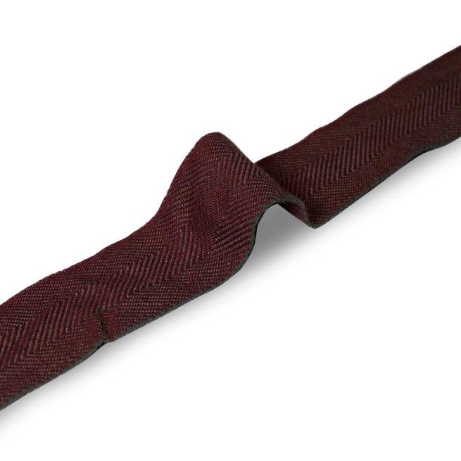 Кіперна стрічка 42 мм бордо Італія