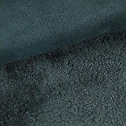 Хутро для дублянки овчина DF Замш зелений пляшковий 25мм т/т Італія