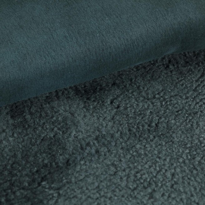 Хутро для дублянки овчина DF Замш зелений пляшковий 25мм т/т Італія