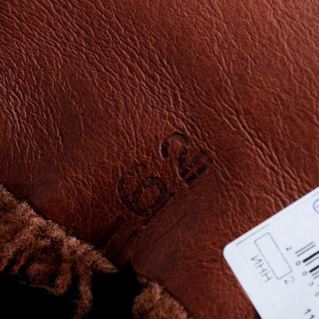 Хутро для дублянки Меріно DF Наппалан коричневий мідь 8мм т/т Італія