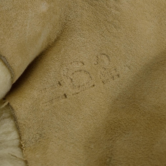 Хутро одягове Меріно DF Замш жовтий ваніль 15мм Італія