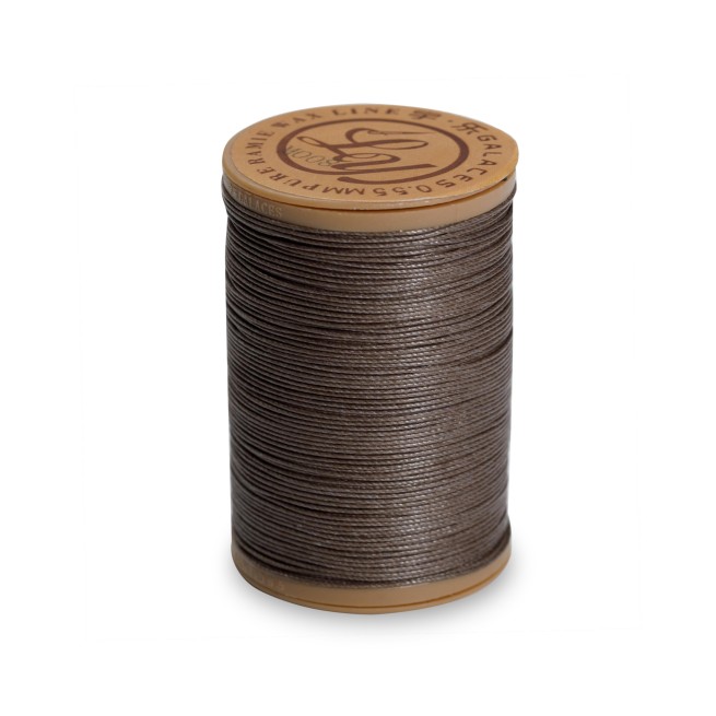 Нитка вощена GALACES Ramie 0,55мм коричневий CAPPUCINO
