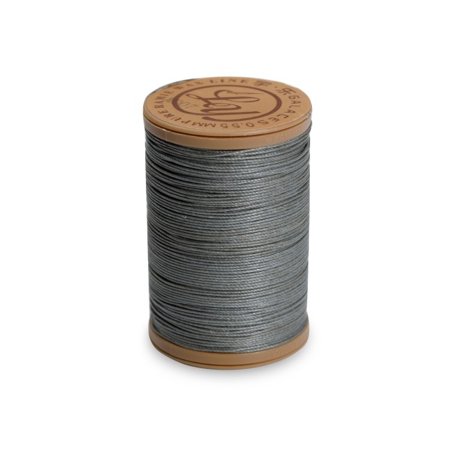 Нитка вощена GALACES Ramie 0,55мм сірий SHARK