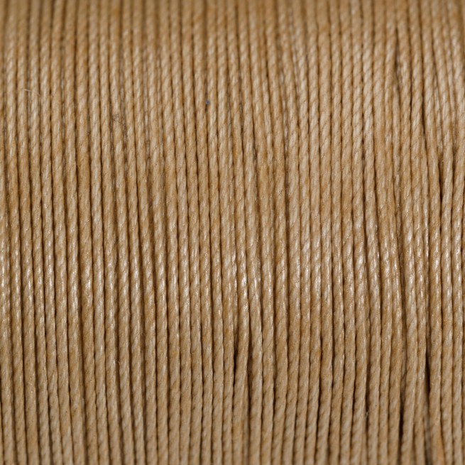 Нитка вощена GALACES Ramie 0,55мм беж SAND