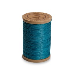 Нить вощеная GALACES Ramie 0,55мм синий SEA