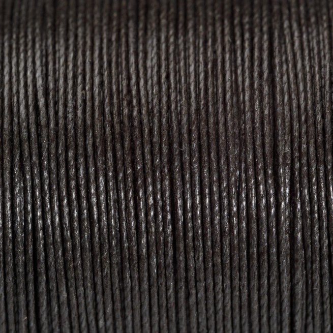 Нитка вощена GALACES Ramie 0,55мм сірий DARK GREY