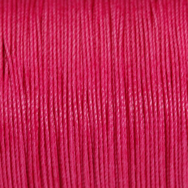 Нитка вощена GALACES Ramie 0,55мм рожевий FUXIA