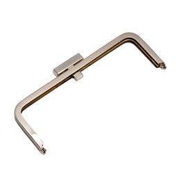 Замок СВЕТЛОЕ ЗОЛОТО рамочный для сумки 20,5 см тип D1194