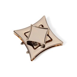 Замок ЗОЛОТО поворотный 48 мм тип D1097