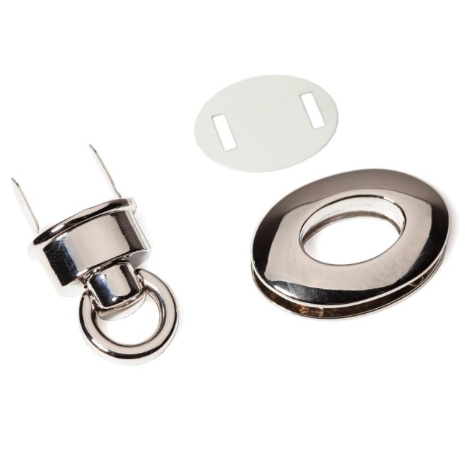 Замок НІКЕЛЬ сумочний