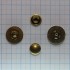 Кнопка магнітна на хольнітені ЛАТУНЬ 14 мм