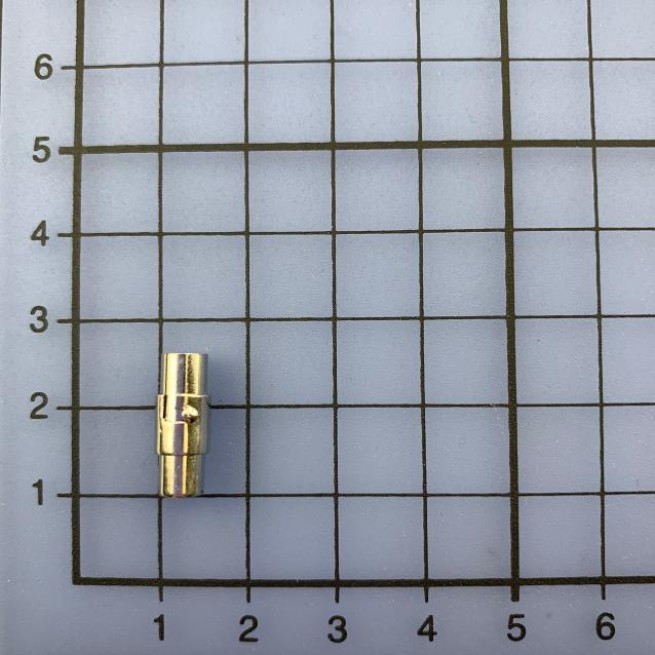 Застібка НІКЕЛЬ браслет.3,9 мм тип D1369