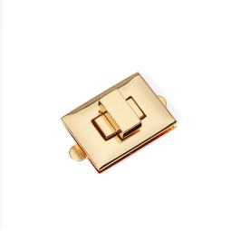 Замок ЗОЛОТО поворотный 38х28 мм тип D1111