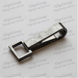 Карабин ЧЕРНЫЙ НИКЕЛЬ 15 мм тип D0122