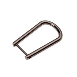 Тримач ЧОРНИЙ НІКЕЛЬ 20х59 мм арочний зі штифтом