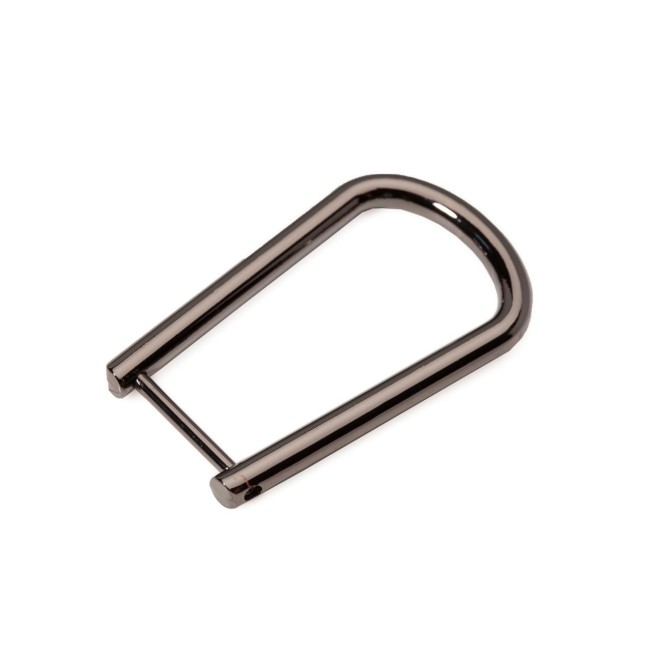 Тримач ЧОРНИЙ НІКЕЛЬ 20х59 мм арочний зі штифтом