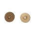 Кнопка магнітна ЛАТУНЬ 18 мм