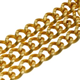 Ланцюг декоративний ЗОЛОТО тип X0001