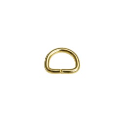 Півкільце ЗОЛОТО жовте 16х13х3 мм