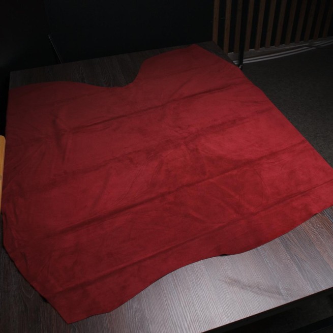 Спил-велюр ATLAS бордо RUBY WINE 1,1-1,3