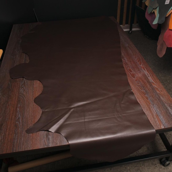 Шкіра ВРХ коричневий ОТТАВА шоколад 1,2-1,4