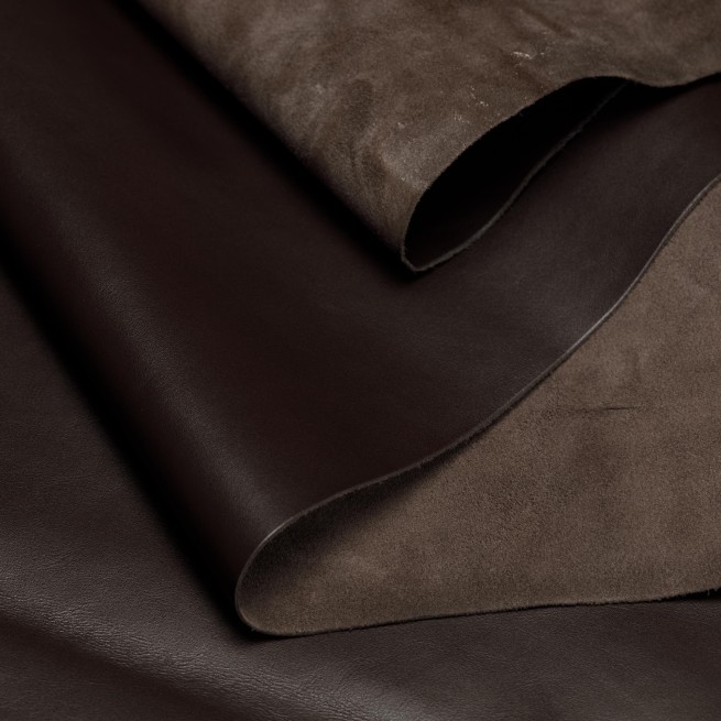 Шкіра ВРХ коричневий ОТТАВА шоколад 1,2-1,4
