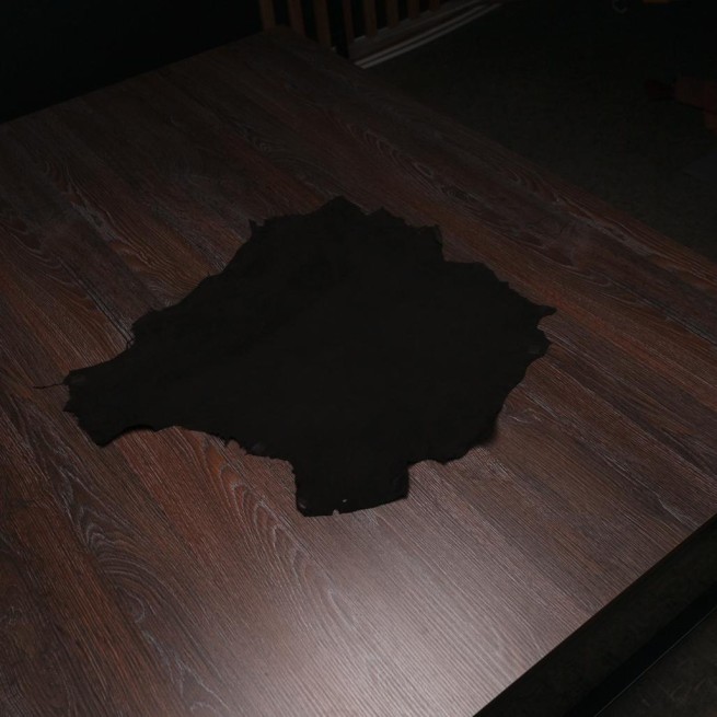 Велюр шевро Janni KID ЧОРНИЙ 0,6 Італія