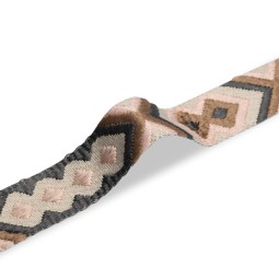 Стрічка ремінна 50 мм нейлон SCANDINAVIA беж рожевий Італія