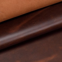 Шкіра ВРХ коричневий  Crazy OLIO WOOD 1,6-1,8