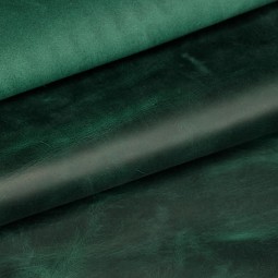 Шкіра ВРХ зелений Crazy OLIO JUNGLE 1,4-1,6