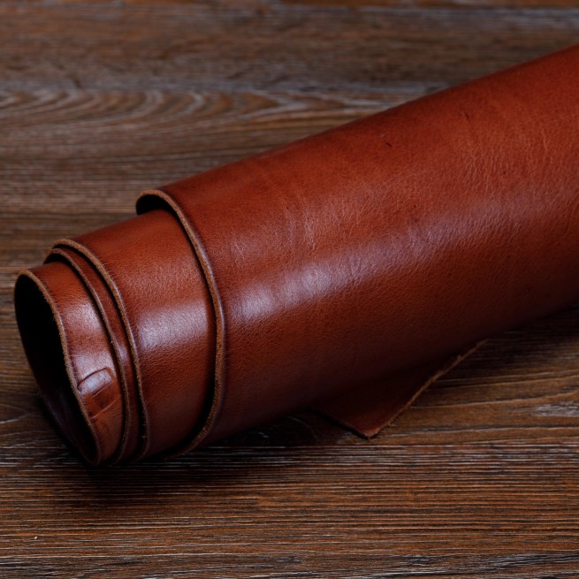 Воріт ремінний Vegetale LORD коричневий коньяк 1 сорт 2,8-3,0 Італія