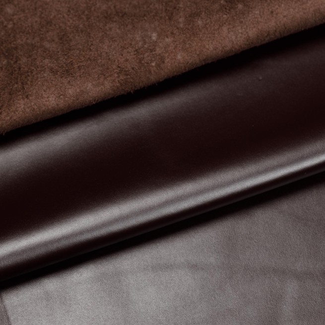 Шкіра наппа коричневий SANTORINI COFFEE 1,1-1,2