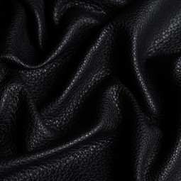 Кожа одежная Оленья черный полуглянец 0,7-0,9